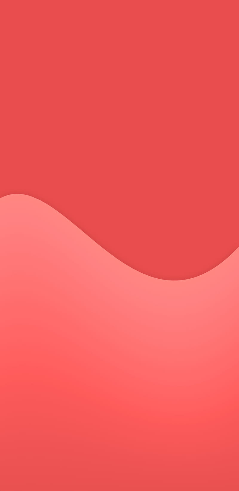 Red Colour Wave, galaxy, modern, s8, simple, HD phone wallpaper | Peakpx
