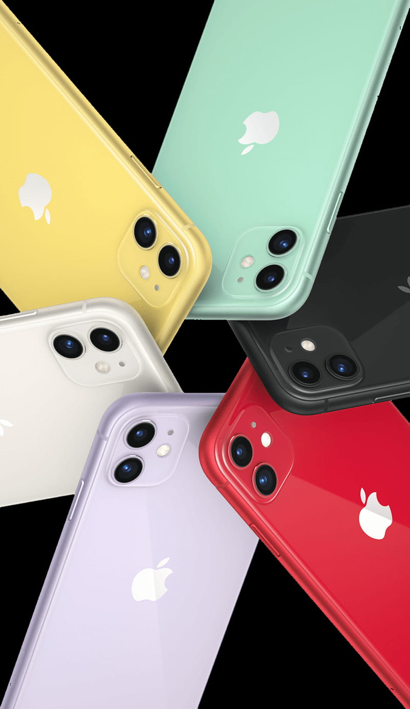 iPhone 11 Amoled, 2019, amoled, apple, colors, iphone, iphone 11, new, ultra, xi, HD phone wallpaper