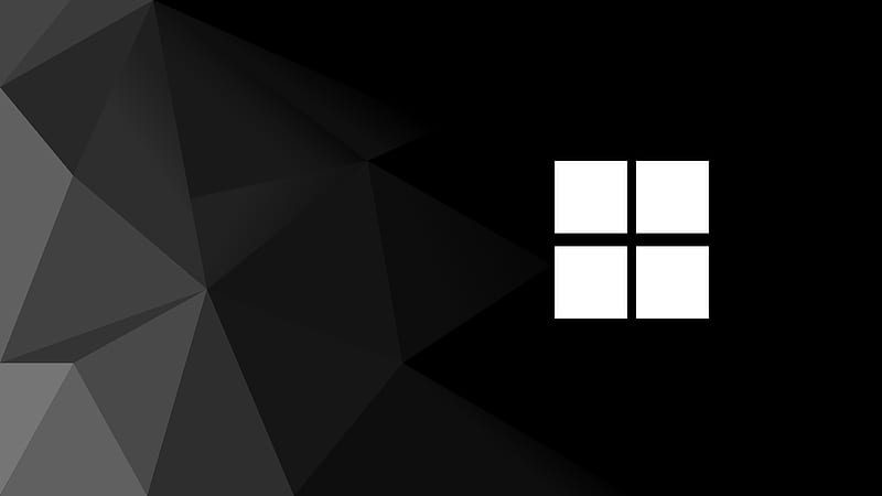 Technology, Windows 11, Minimalist, Logo, Polygon, Low Poly, HD wallpaper |  Peakpx