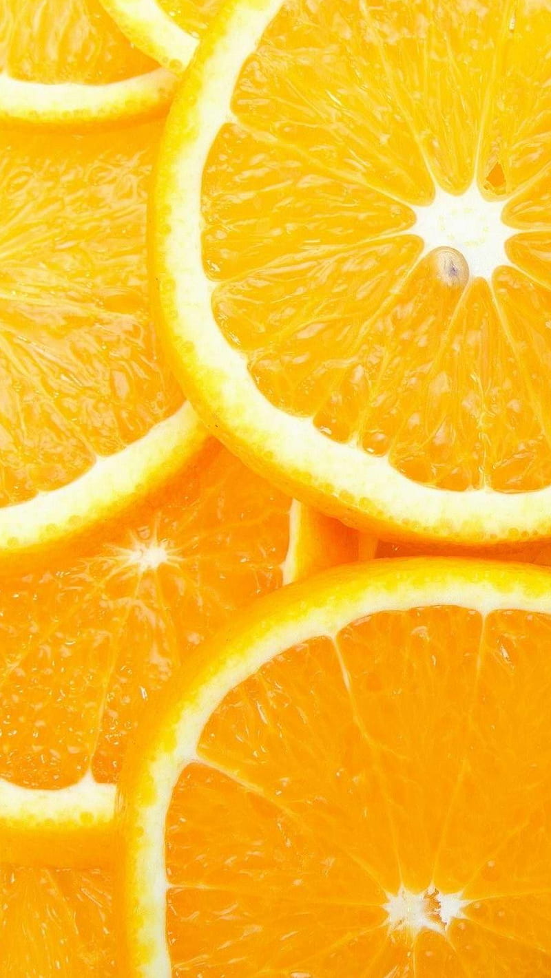 Orange, fruits, slices, HD phone wallpaper