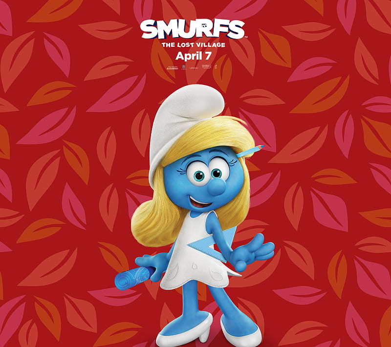 Smurfette, smurf, cartoon, show, kids, television, tv, HD wallpaper