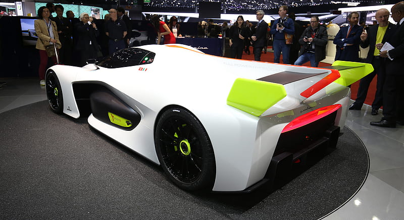 2016 Pininfarina H2 Speed at Geneva Auto Show - Rear Three-Quarter , car, HD wallpaper