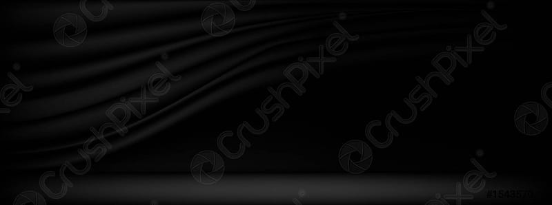 Black stage curtain and studio room banner background - stock vector  1543570, HD wallpaper | Peakpx