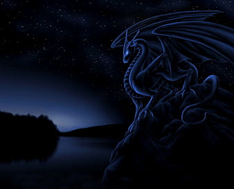 Night hotsell sky black sparkle dragon