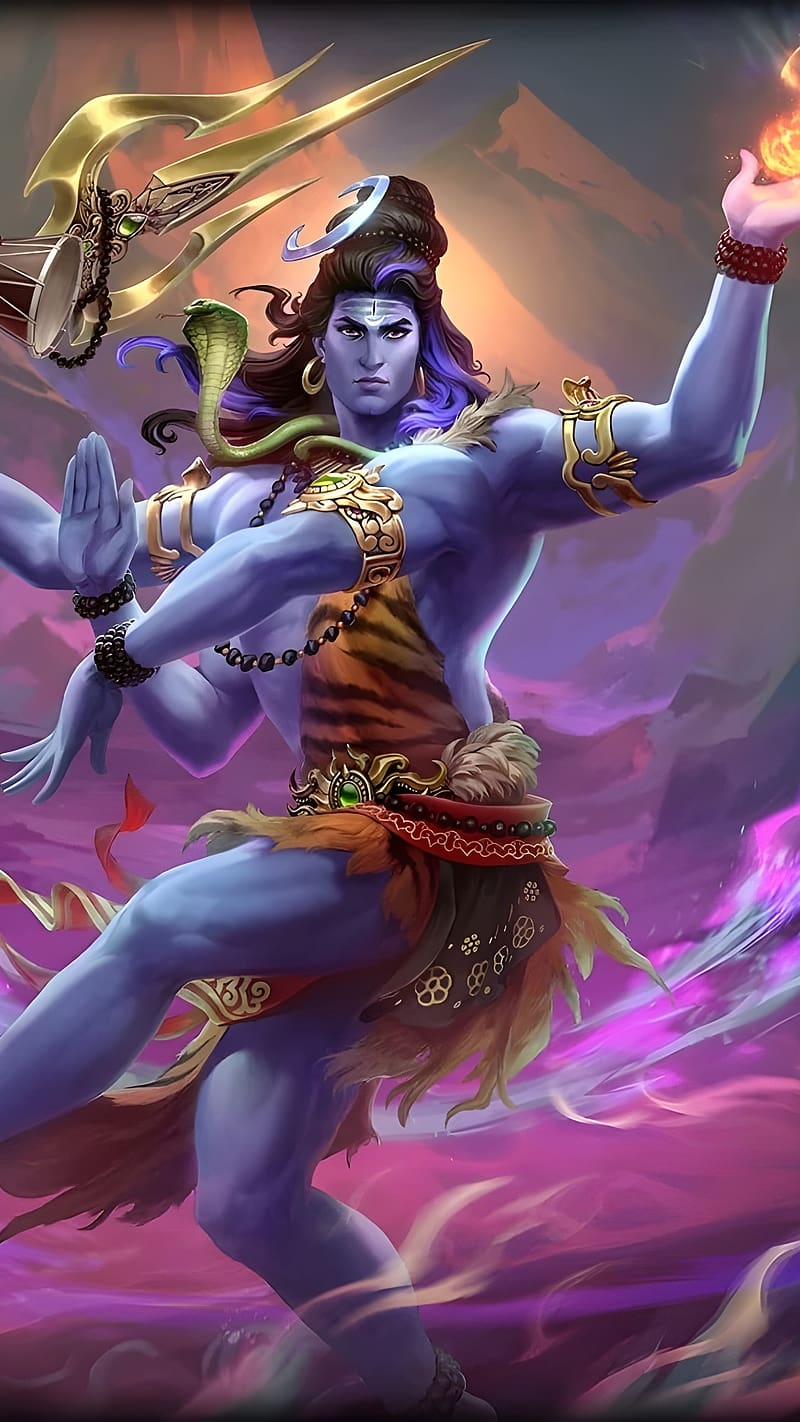 Shiva in dancing pose