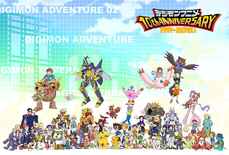 Season 2 official poster  Digimon adventure, Digimon, Fondo de anime