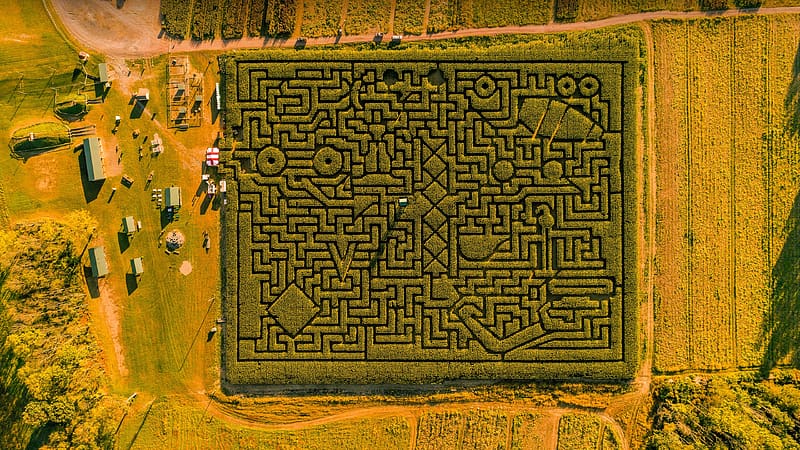 Poconos Maze Saylorsburg Pennsylvania USA Bing, HD wallpaper