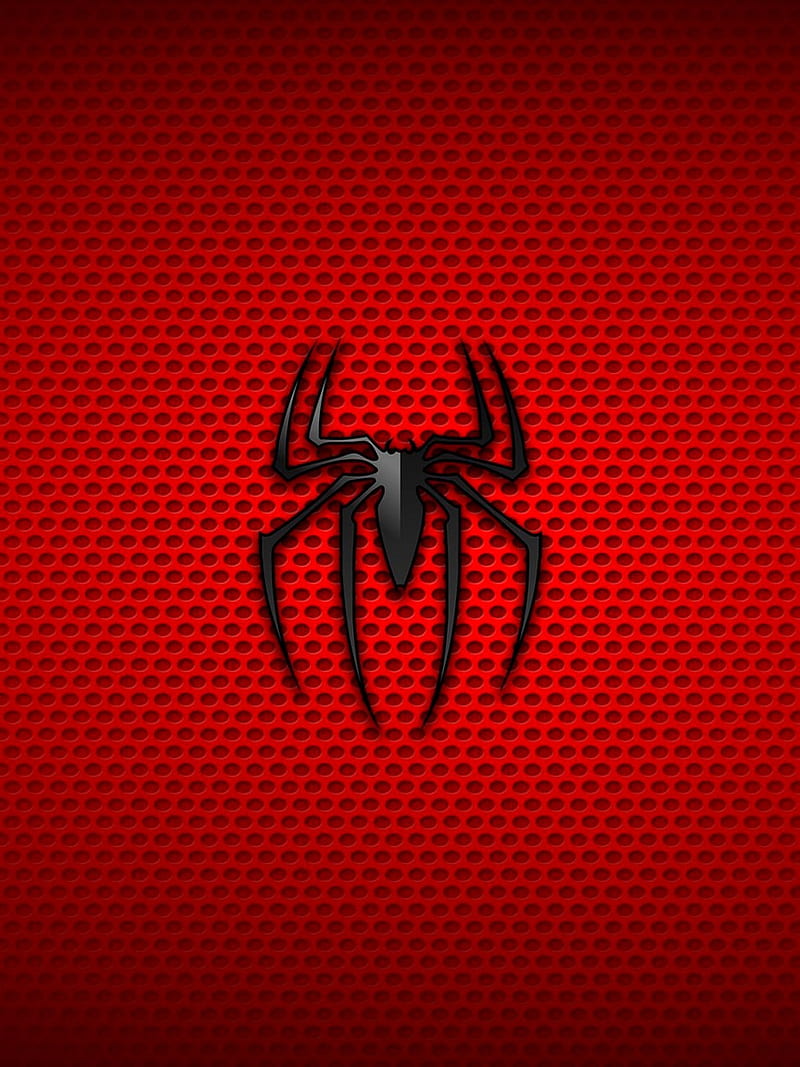 SPIDERMAN, hero, logo, man, spider, HD phone wallpaper