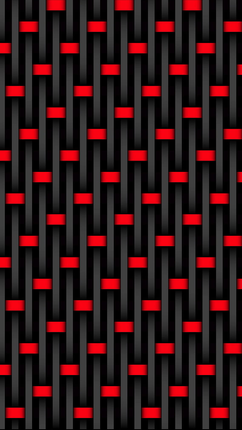Focused Red, 929, black, minimal, pattern, HD phone wallpaper