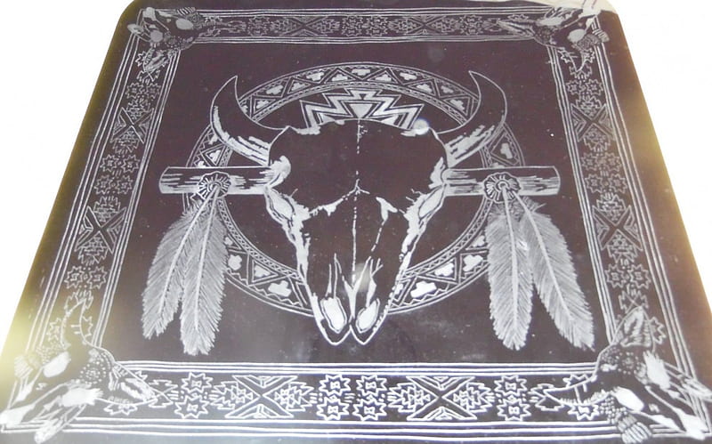Large Skull Glass Etching, Man hours to do, Etched by Hand, Six hours two 10 minute breaks, Etched Glass, HD wallpaper