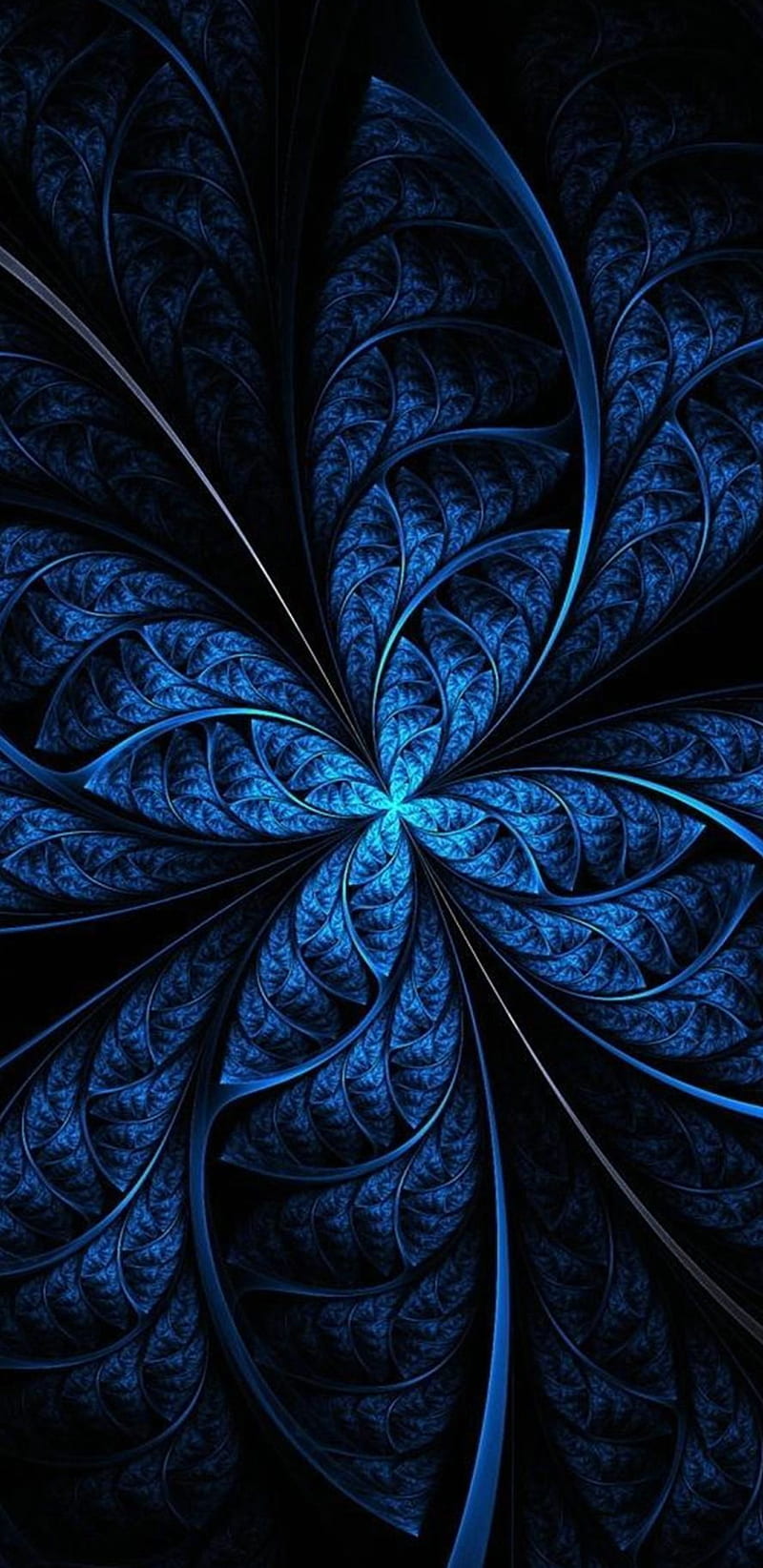 abstract, background, black, blue, dark, HD phone wallpaper