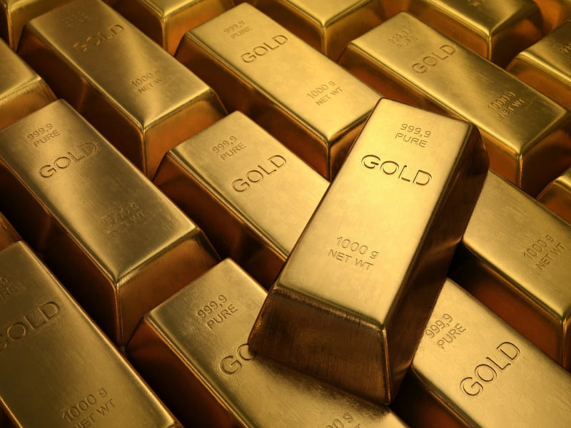 Gold Bars, Value, Bars, Currency, Gold, HD wallpaper