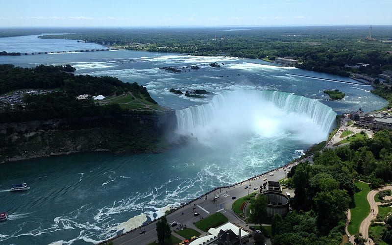 Niagara Falls, Canada, nature, waterfalls, landscape, canada, HD wallpaper