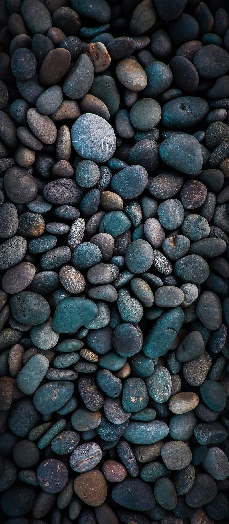 Blue Pebble Stones, calm, nature, pebbles, graphy, rocks, HD phone wallpaper  | Peakpx