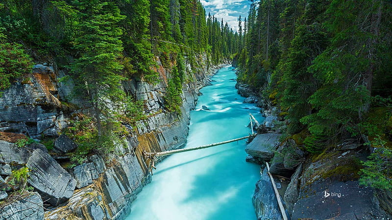 Canada Kootenay National Park-Bing Theme, HD wallpaper