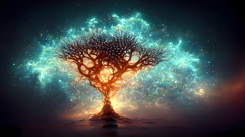 Download Soldier And The Wise Mystical Tree Wallpaper