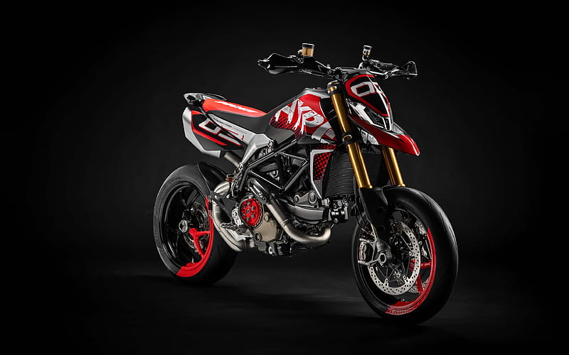 Ducati Hypermotard 950 darkness, 2019 bikes, superbikes, 2019 Ducati Hypermotard 950, italian motorcycles, Ducati, HD wallpaper