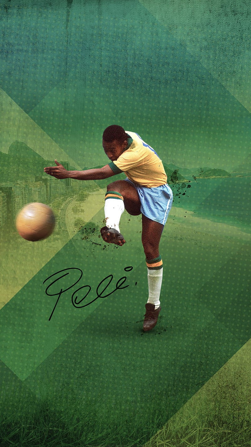 Pele, soccer, brazil, brazilian, legend, brasil, football, goat, HD phone wallpaper