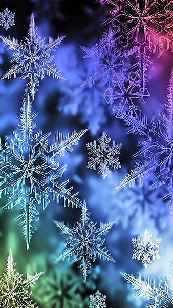 Snowflake holiday snow HD phone wallpaper  Peakpx