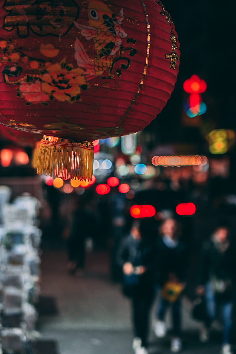 Chinese Lantern, asia, chine, food, japan, love, night, people, street, sushi, HD phone wallpaper