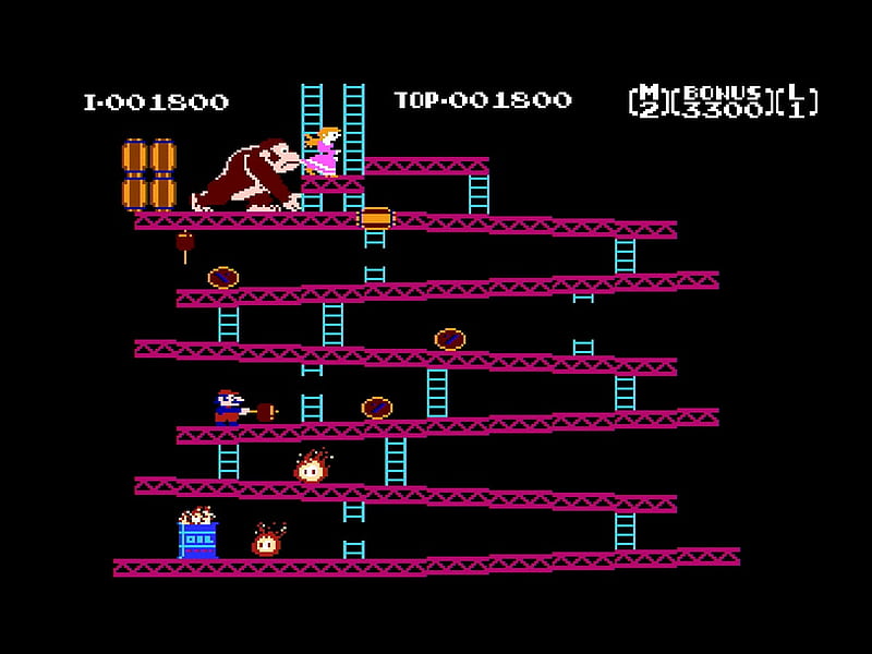 Miyamoto Spills Donkey Kong's Darkest Secrets, 35 Years Later, Donkey Kong Arcade, HD wallpaper
