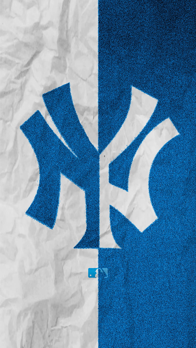 New York Yankee Pinstripe Wallpaper