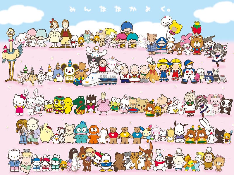 Cute Kawaii Wallpaper for ipad ! (Famous Sanrio Characters Ver