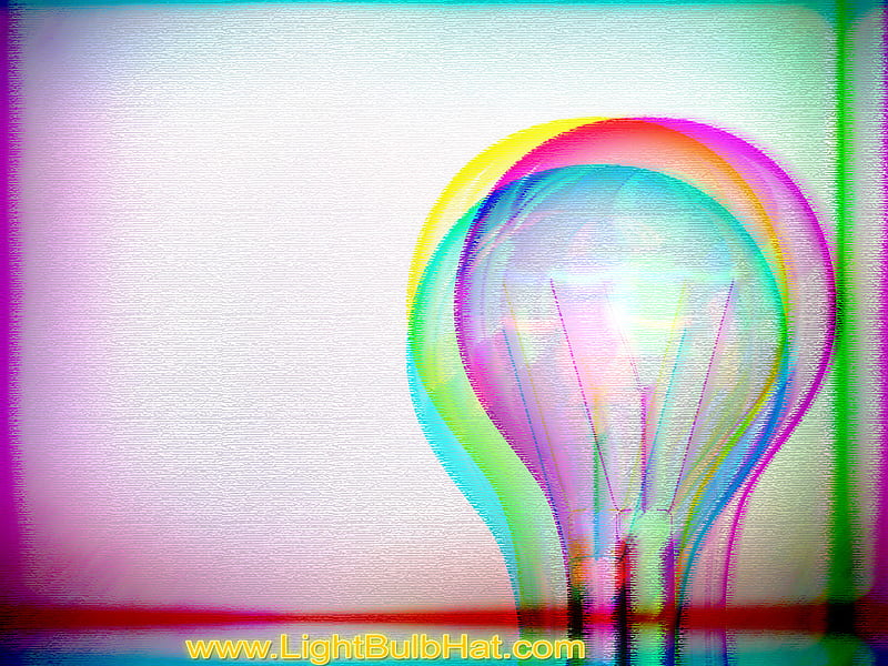 Electric Light Bulb, vision, 3d, edison, light, HD wallpaper