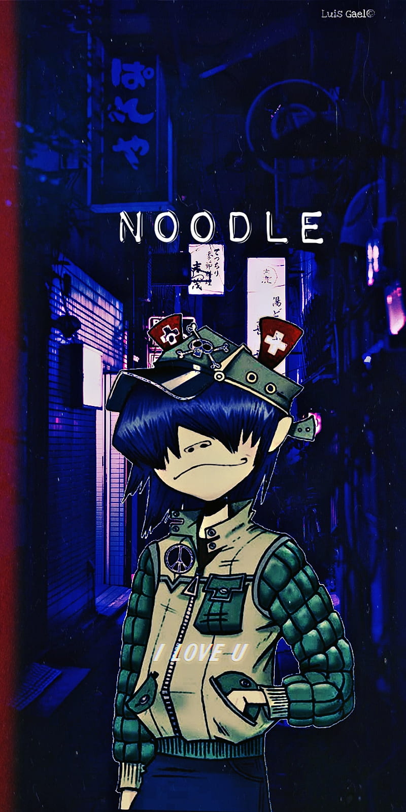 Noodle, gorillaz, HD phone wallpaper