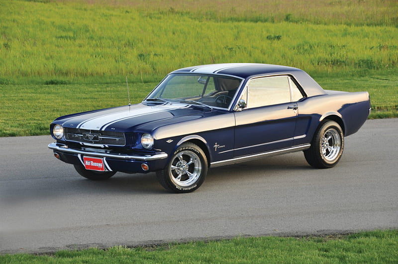 1964 Ford Mustang Mistang 64 Ford Blue Hd Wallpaper Peakpx