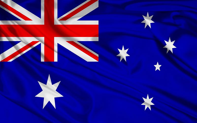 australian flag, jack, southern, australia, union, cross, flag, star, HD wallpaper