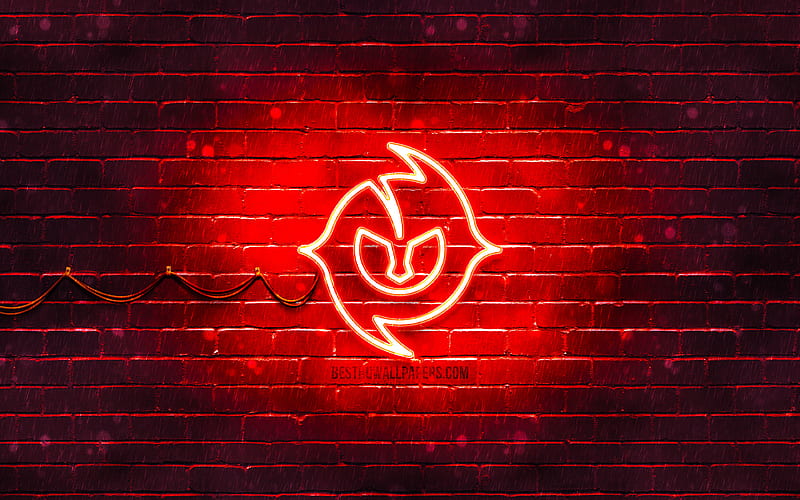 Paulo Dybala red logo red brickwall, Paulo Dybala, fan art, Paulo Dybala logo, football stars, Paulo Dybala neon logo, HD wallpaper