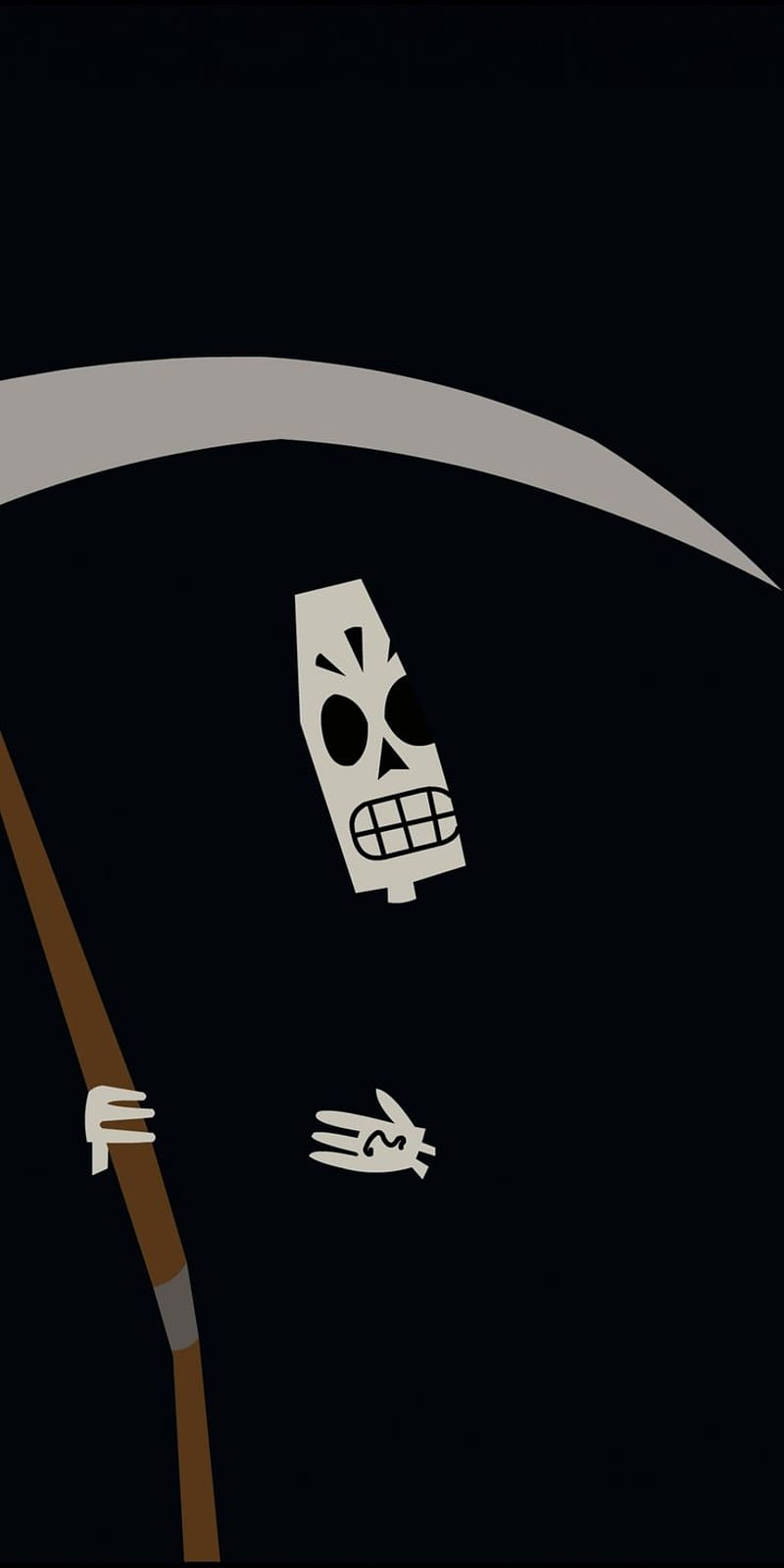 Grim Reaper, minimal, . Grim reaper, Reaper, HD phone wallpaper