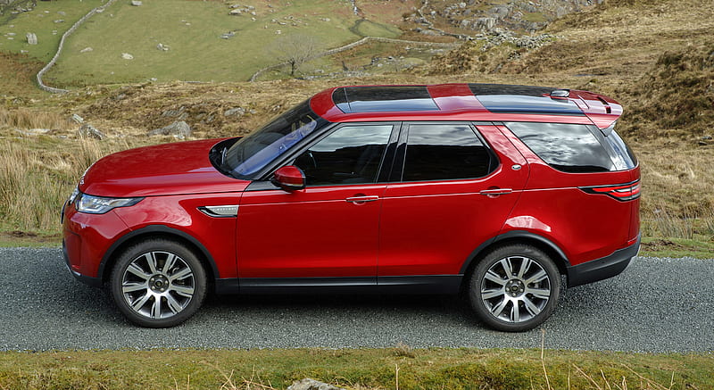 2018 Land Rover Discovery HSE (Color: Firenze Red) - Side , car, HD wallpaper