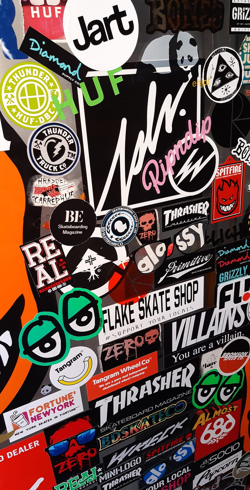 Skate Stickers , logos, skate stickers, skateshop, HD phone wallpaper