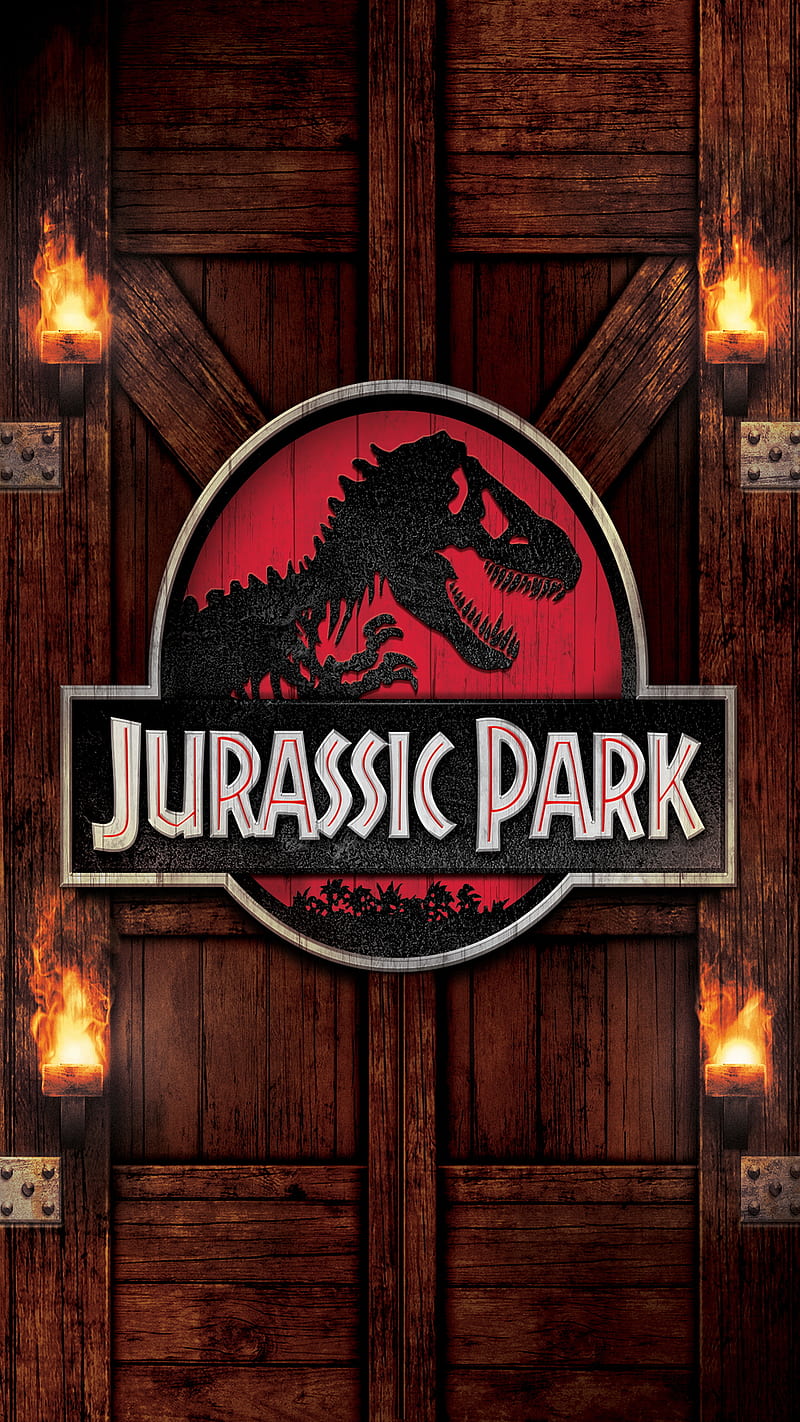 Jurassic park gate, gate, jurassic park, HD phone wallpaper | Peakpx