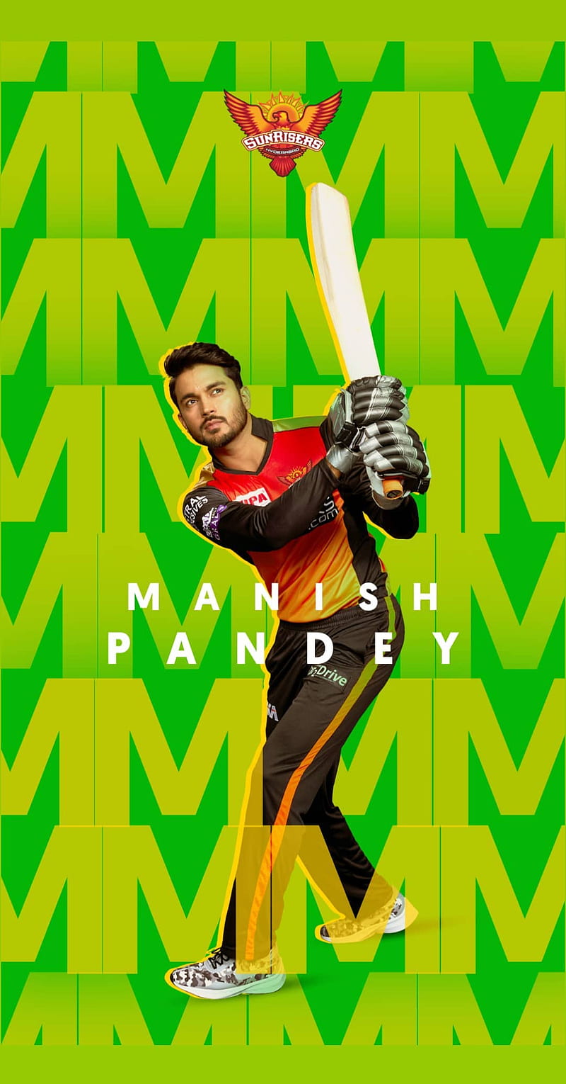 Sunrisers Hyderabad, cricket, indian premier league, ipl, manish pandey, orange army, srh, HD phone wallpaper