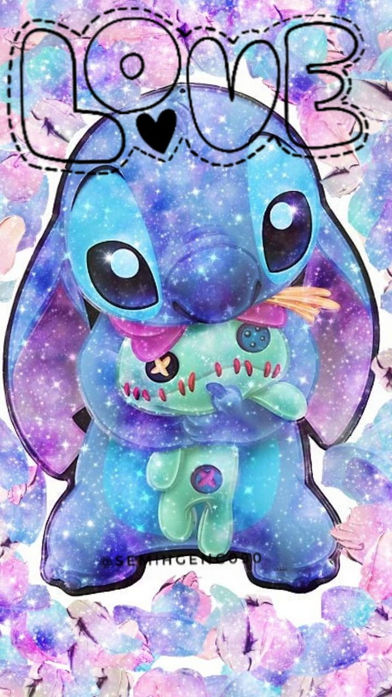 Download Reach the stars with Stitch Galaxy Wallpaper  Wallpaperscom