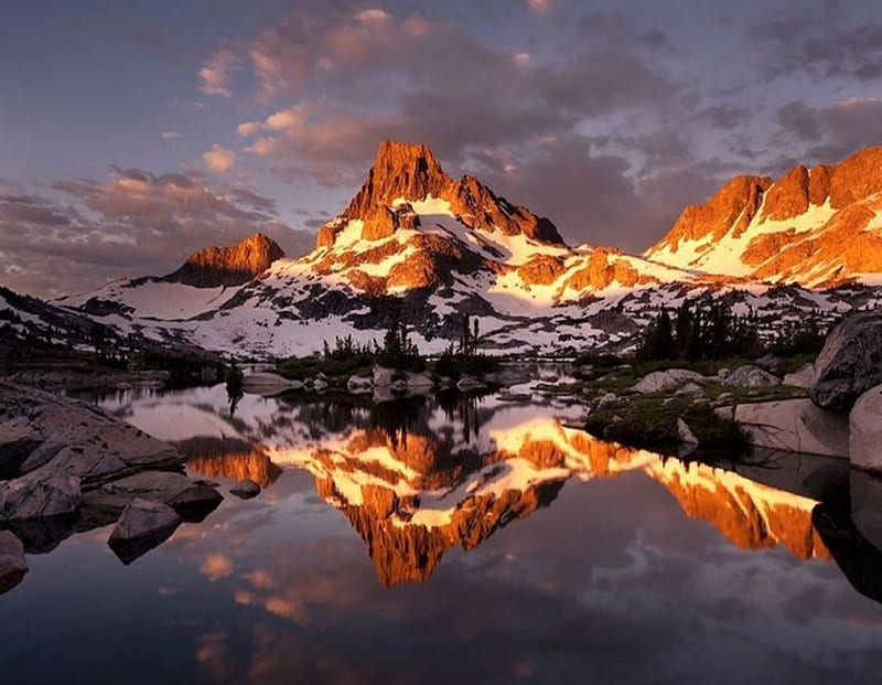 Mountain&Lake, Reflection, Lake, Moutain, graphy, HD wallpaper | Peakpx