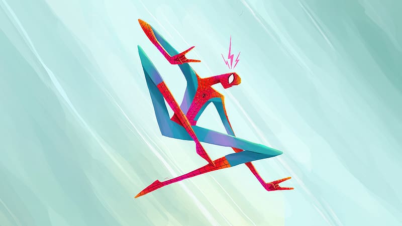 Minimalist Marvel The Essence Of Spider Man, spiderman, superheroes, artwork, artist, digital-art, art, behance, HD wallpaper