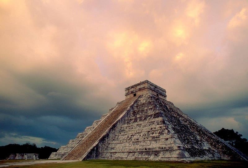 Mayan City of Chichen Itza, City, America, Maya, Chichen Itza, landspaces, HD wallpaper
