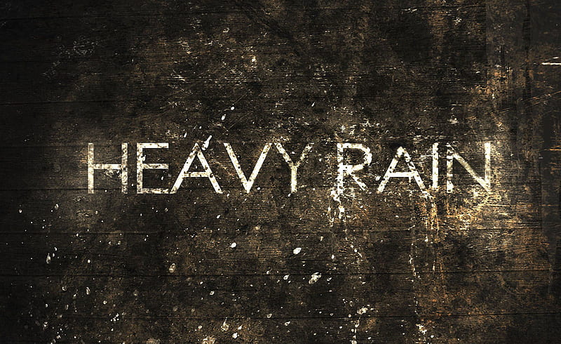 HEAVY RAIN drama action adventure noir thriller cinematic violence, Heavy Rain Game, HD wallpaper