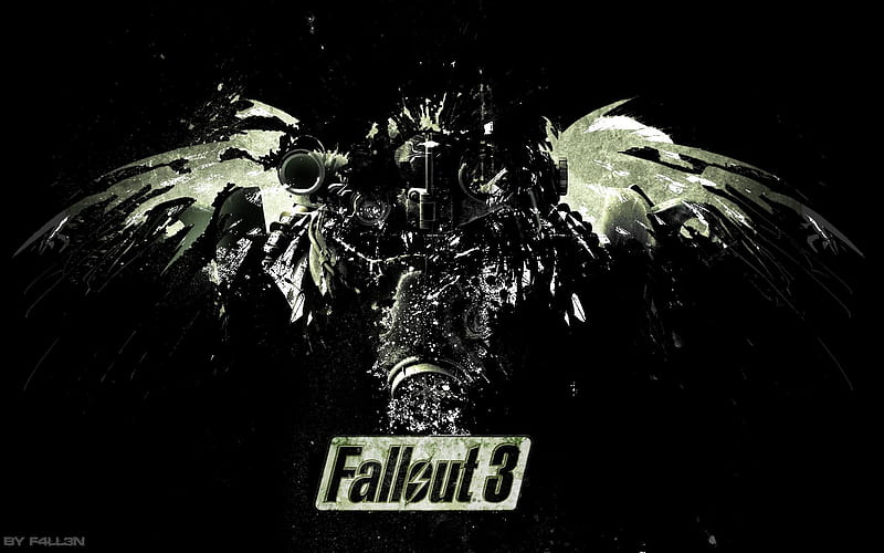 Fallout 3, art, fallout 3 map, fallout earth, game, map, HD phone wallpaper