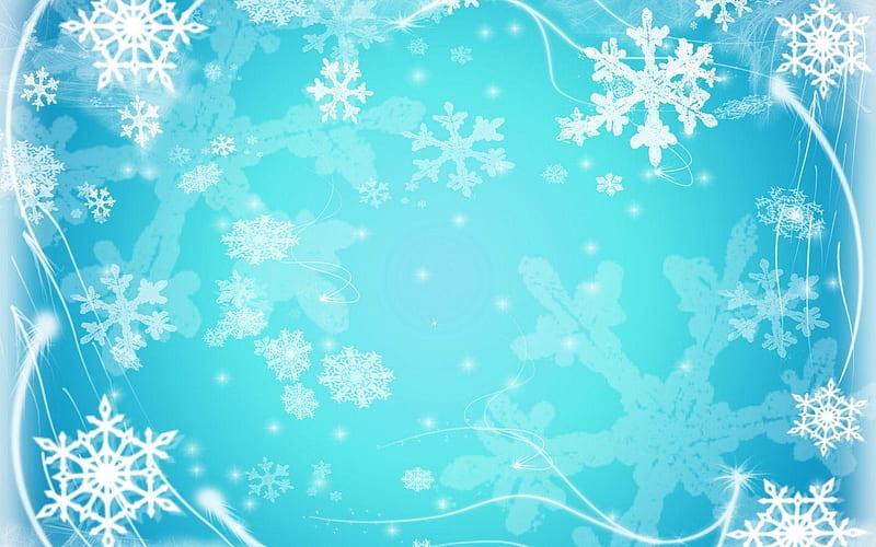 Frozen Background, Frozen Snowflake, HD wallpaper