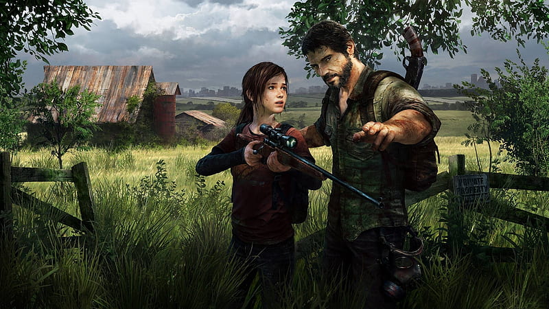 Download Survive the New World with Joel, in The Last of Us Wallpaper