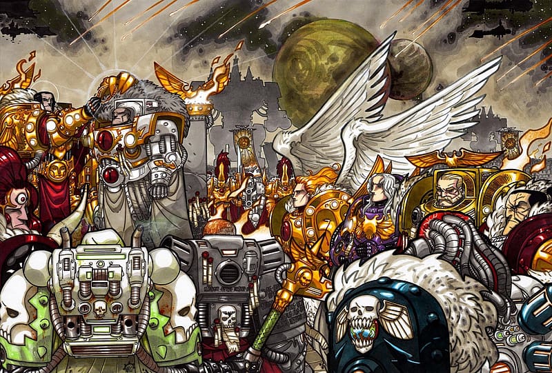 Warhammer, Warhammer 40K, Video Game, The Horus Heresy, HD wallpaper