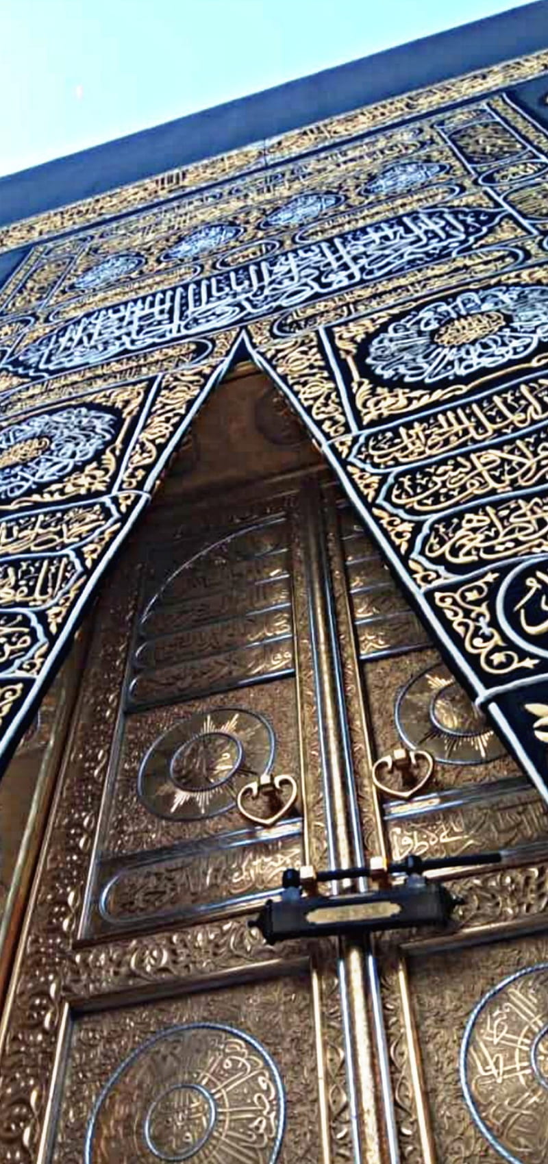 Kaaba Door, kaaba door, makkah, HD phone wallpaper | Peakpx