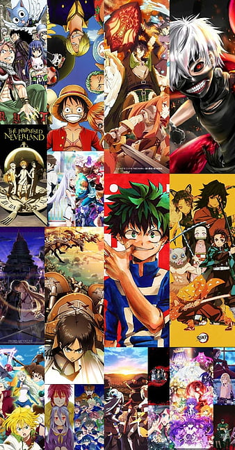 Anime, anime, anime collage, HD phone wallpaper | Peakpx
