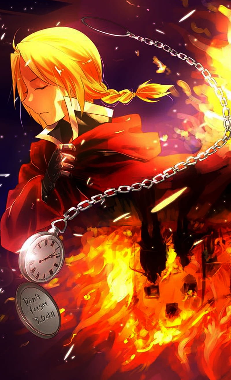 Full Metal Alchemist, Full Metal Alchemist Brotherhood, anime, Elric  Edward, HD phone wallpaper
