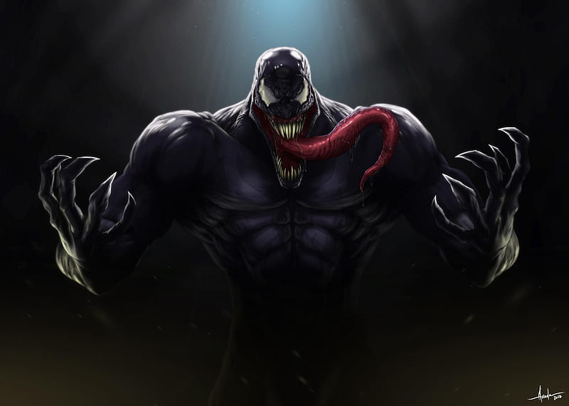 Arts Of Venom, venom, superheroes, , artist, artwork, HD wallpaper